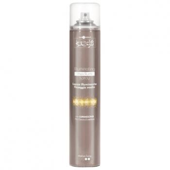 Фиксирующий лак, придающий блеск, cредней фиксации Inimitable Style Illuminating Medium Spray Hair Company Professional 500 мл
