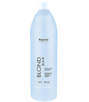 Кремообразная окислительная эмульсия с экстрактом Жемчуга Blond Cremoxon 12 % Kapous 1000 мл