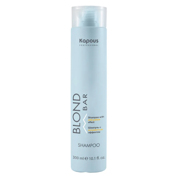Шампунь с антижелтым эффектом Blond Bar Kapous