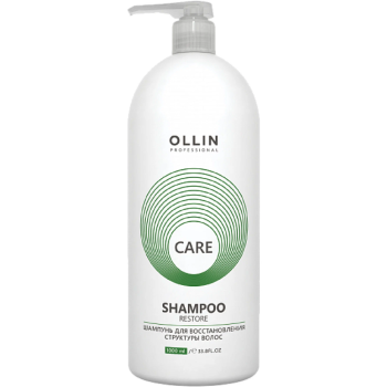 Шампунь для восстановления структуры волос Restore Shampoo Ollin Care Ollin Professional