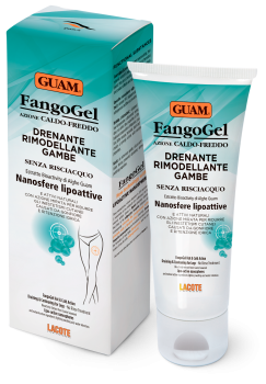 Гель для ног дренажный контрастный с липоактивными наносферами Guam