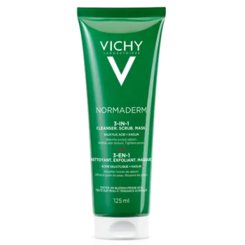 Средство Глубокое очищение Три-Актив 3 в 1 Нормадерм Vichy 125 мл