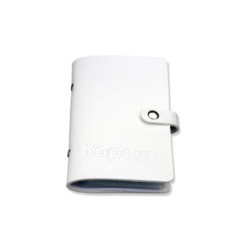 Органайзер для стемпинг пластин на 15 штук белый Crazy story Kapous