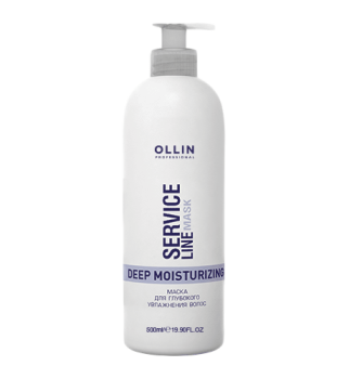 Маска для глубокого увлажнения волос Deep Moisturizing Mask Ollin Service Line Ollin Professional 500 мл
