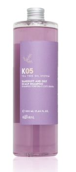 Шампунь от перхоти для жирной кожи головы К05 Dandruff And Oily Scalp Shampoo Kaaral 500 мл