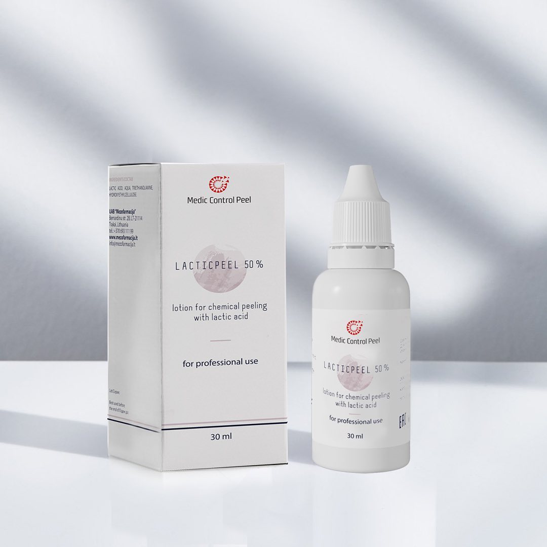 Лосьон-гель для поверхностного химического пилинга Lacticpeel 50%