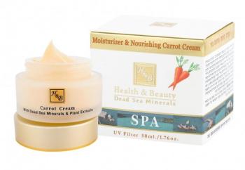 Увлажняющий и питательный морковный крем для лица Health & Beauty