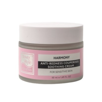 Успокаивающий крем для чувствительной кожи от купероза и покраснений Harmony Beauty Style 50 мл