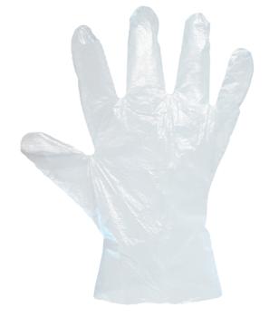 Перчатки полиэтиленовые M прозрачные Чистовье
