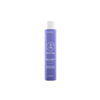 Шампунь для нейтрализации жёлтого оттенка Colore Brillante Anti-yellow Shampoo Kemon 250 мл