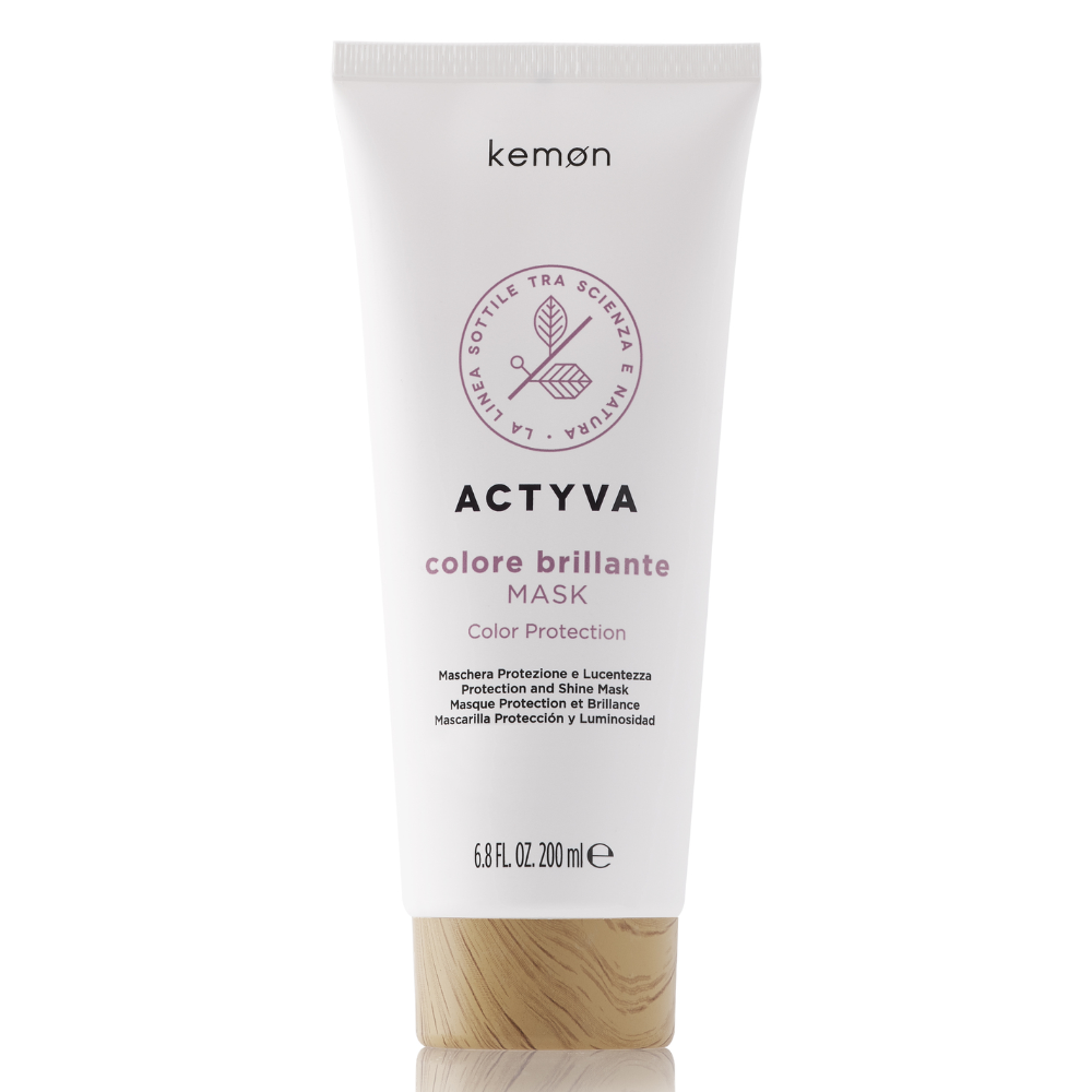 Крем-маска для защиты цвета и блеска окрашенных волос Colore Brillante Mask Velian