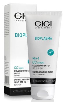Крем для коррекции цвета кожи с SPF 15 BP CC Cream GiGi 75 мл