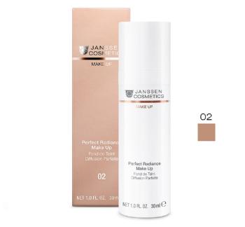 Стойкий тональный крем с UV-защитой SPF-15 для всех типов Олива Perfect Radiance Make-up Janssen Cosmetics