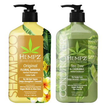 Набор уход для волос Оригинальный + Здоровые волосы Hempz 1 шт