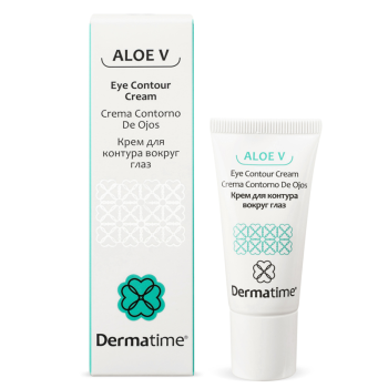 Крем для контура вокруг глаз Aloe V Eye Contour Cream Dermatime 15 мл