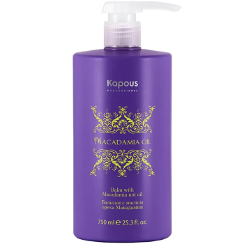 Бальзам с маслом ореха Макадамии Kapous 750 мл