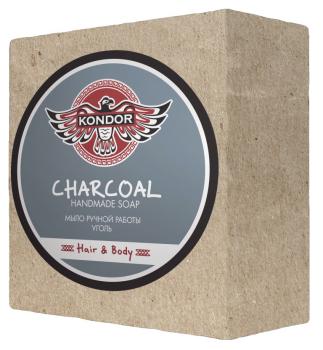 Мыло ручной работы Уголь Hair&Body Kondor 5 г