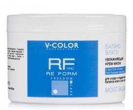 Маска для сухих волос Баланс влаги V-Color