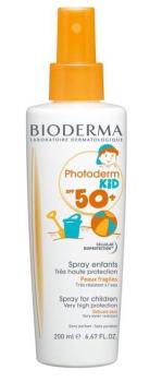 Солнцезащитный спрей Фотодерм Кид Photoderm Kid SPF50+ Bioderma 200 мл