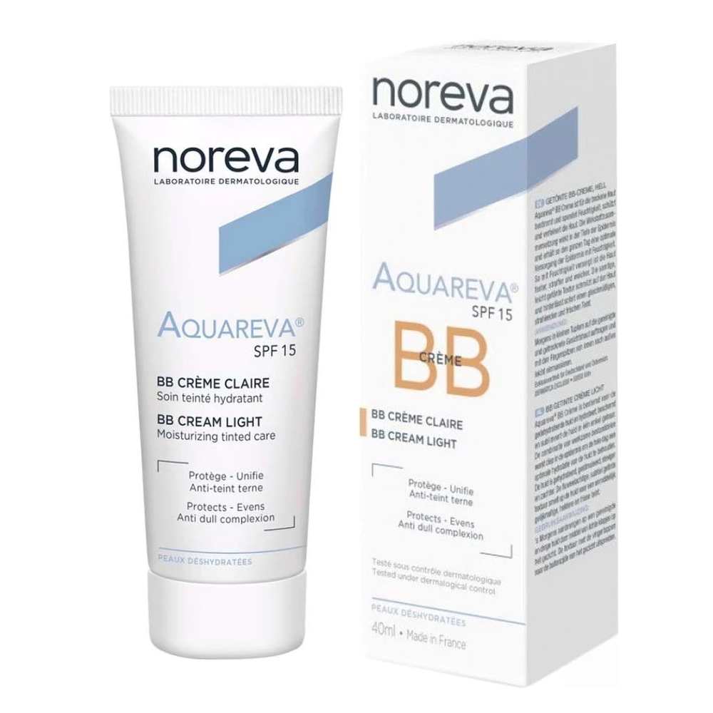 Увлажняющий BB крем для лица SPF15 (светлый тон) Aquareva Moisturizing Tinted Care SPF15