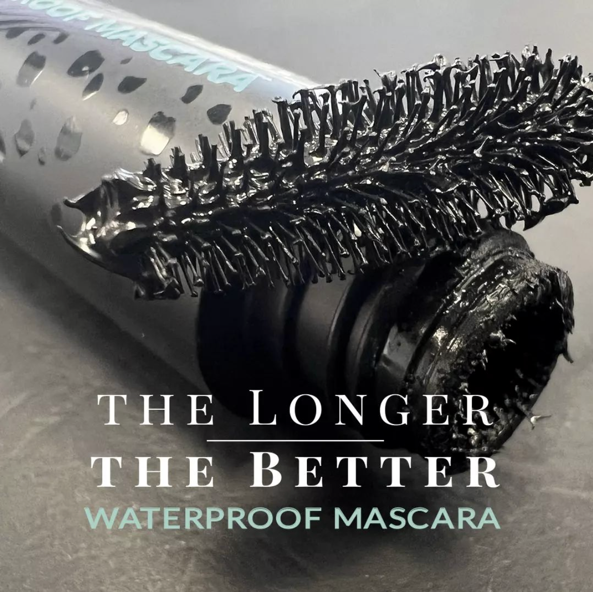 Тушь для ресниц удлиняющая водостойкая The Longer The Better Black Waterproof