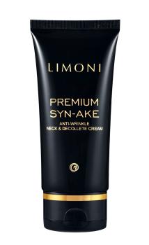 Антивозрастной крем для шеи и декольте со змеиным ядом Limoni 75 мл