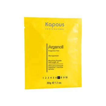 Обесцвечивающий порошок для волос с маслом арганы Kapous 30 г