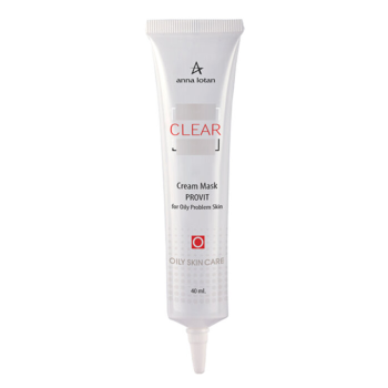 Крем-маска для жирной проблемной кожи Provit Cream Mask Clear Anna Lotan