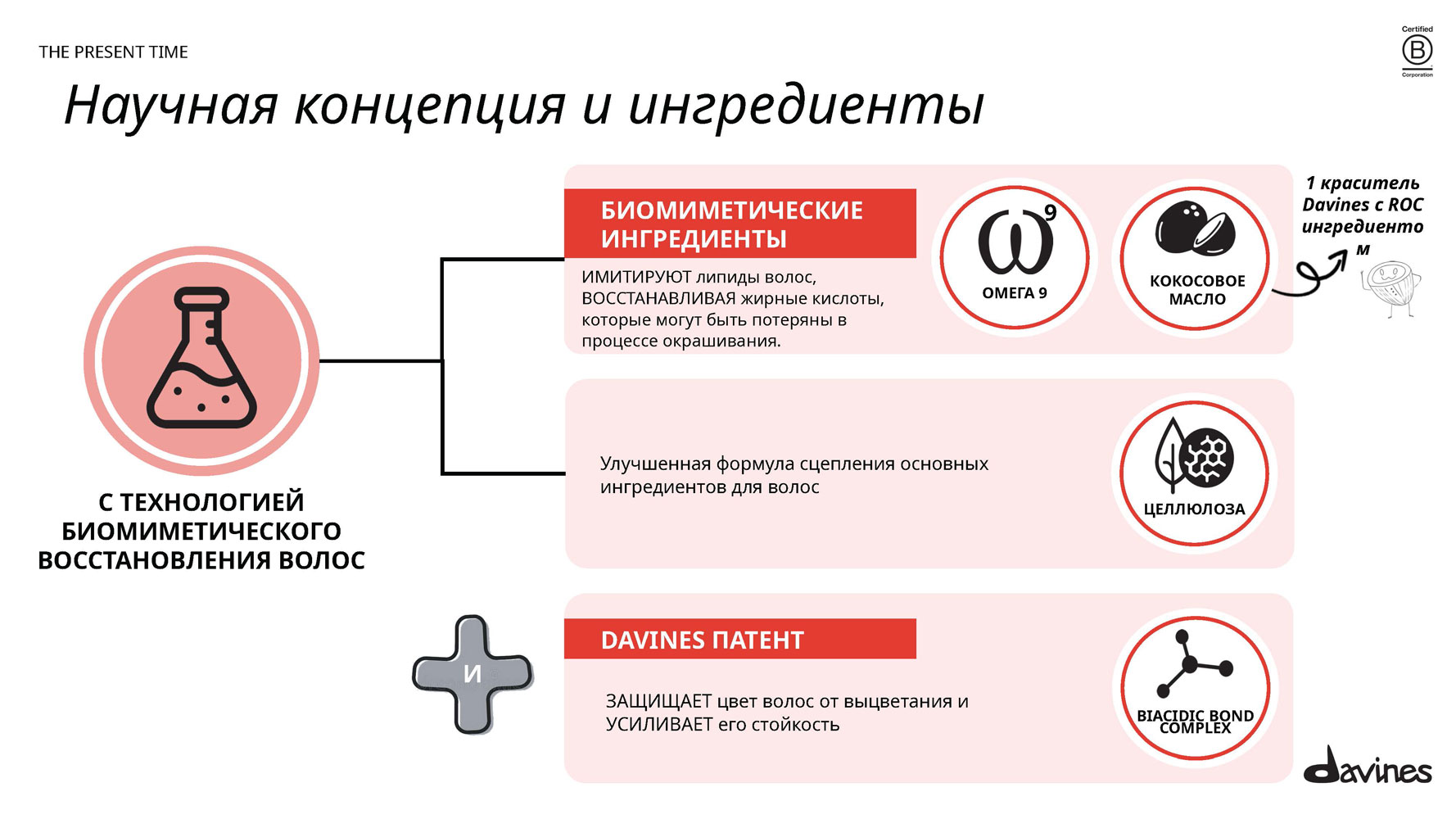 Демиперманентный щелочной краситель The Present Time