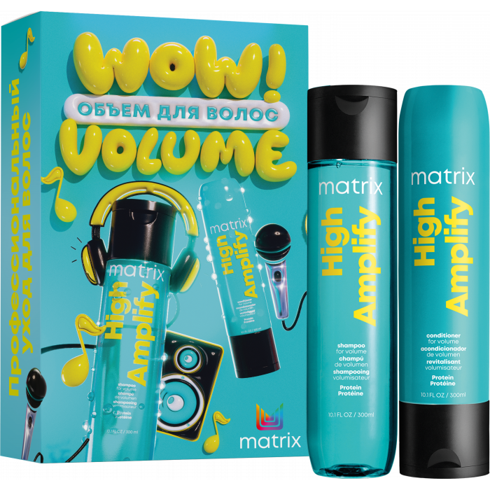 Набор TR High Amplify для объема тонких волос с протеинами 3468₽