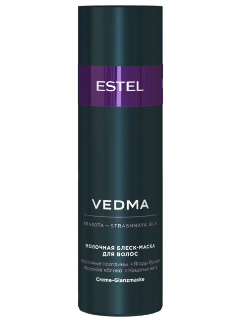 Молочная блеск-маска для волос Vedma