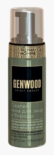 Очищающая пена для лица и бороды Genwood