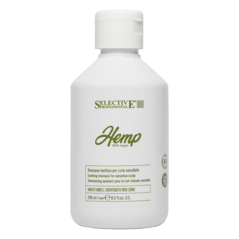 Шампунь успокаивающий для чувствительной кожи головы Hemp