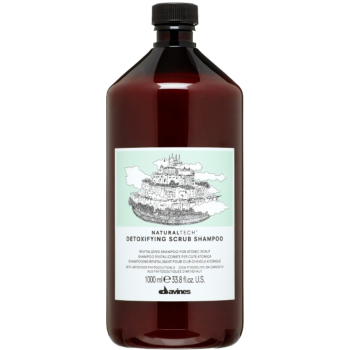 Детоксирующий шампунь-скраб Detoxifying Scrub Shampoo Davines 1000 мл