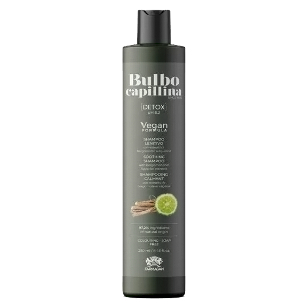 Успокаивающий детокс-шампунь Bulbo Capillina