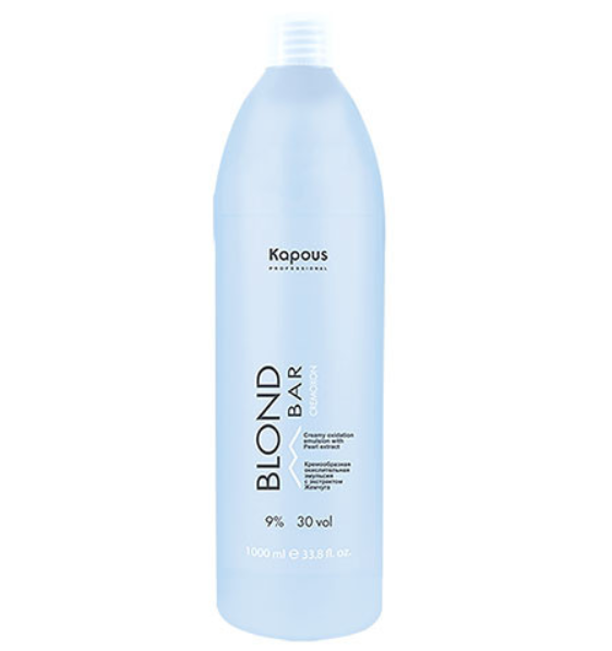 Кремообразная окислительная эмульсия с экстрактом Жемчуга Blond Cremoxon 9 %