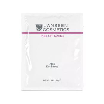 Альгинатная anti-age успокаивающая маска с алоэ вера и спирулиной Aloe De-Stress Janssen Cosmetics
