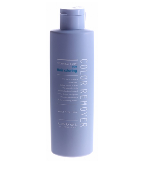 Очищающая жидкость для волос и кожи головы после окрашивания Color Remover Lebel 180 мл