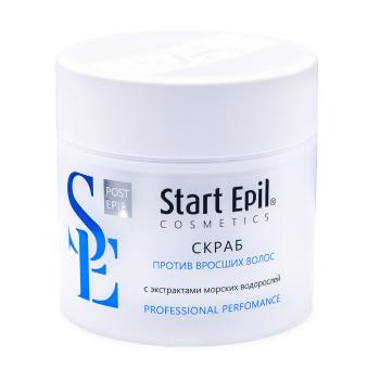 Скраб против вросших волос с экстрактами морских водорослей Start Epil Aravia