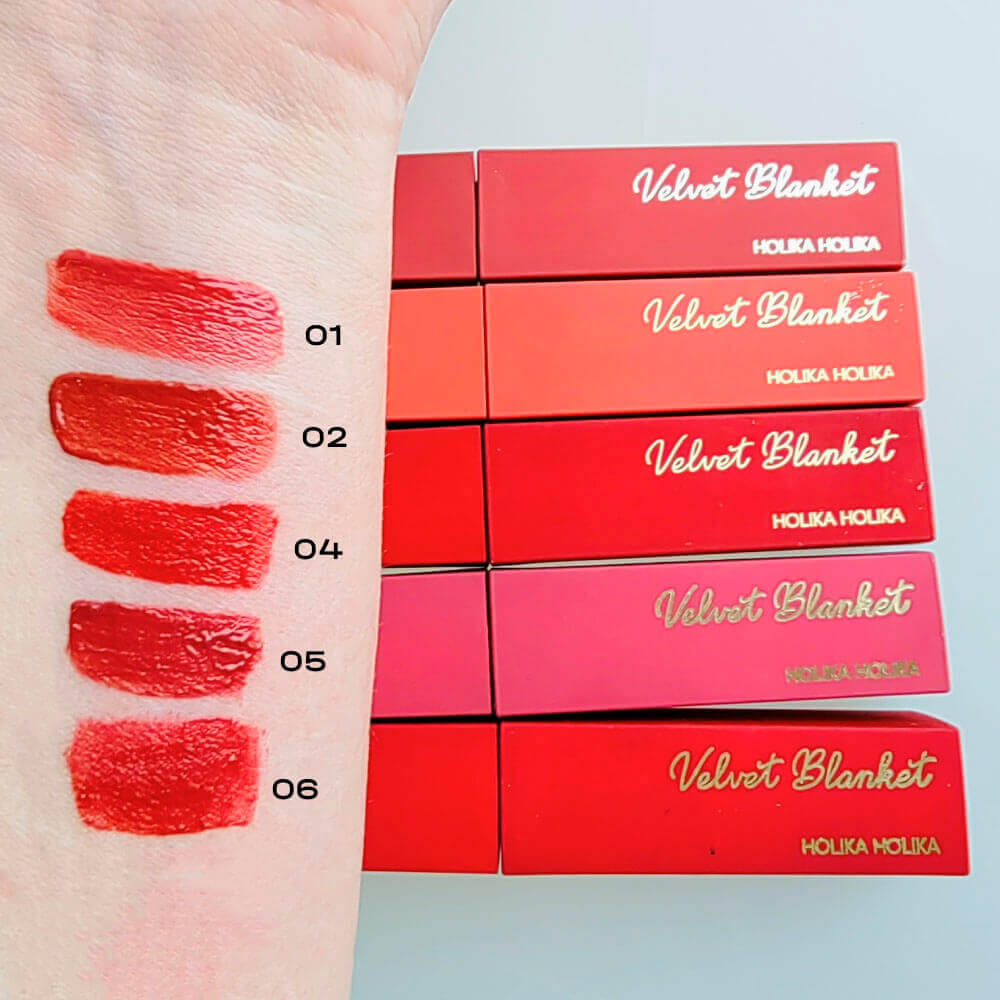 Вельветовый тинт для губ Velvet Blanket Tint