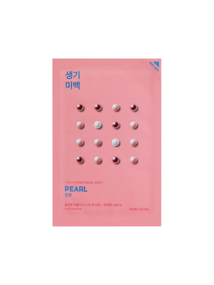 Осветляющая тканевая маска с жемчугом Pure Essence Mask Sheet Pearl