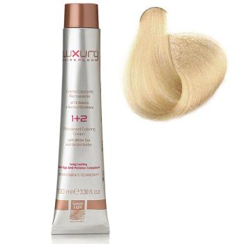 Стойкая крем-краска Интенсивный платиновый блондин 10 Luxury Hair Color Intense Platinum Blond 10 Green Light 100 мл