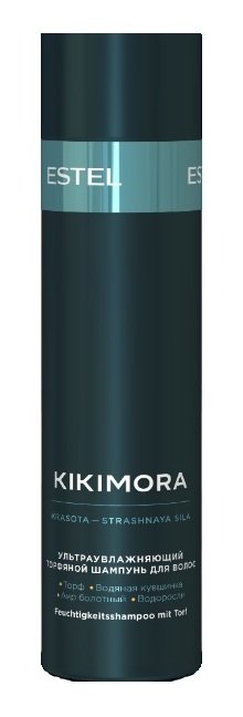 Ультраувлажняющий торфяной шампунь для волос Kikimora