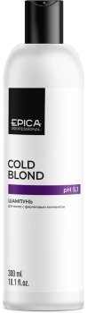 Шампунь с фиолетовым пигментом Cold Blond Epica