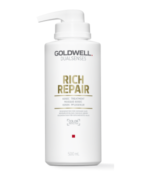 Восстанавливающий уход за 60 секунд для поврежденных волос Rich Repair 60sec Treatment Goldwell