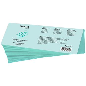 Полоски для депиляции 7*20 см Kapous
