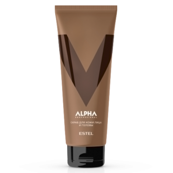 Скраб для кожи лица и головы Alpha Pro Estel 250 мл