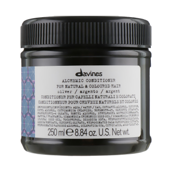 Кондиционер алхимик для натуральных и окрашенных волос Серебряный Alchemic Conditioner (250 мл) Davines