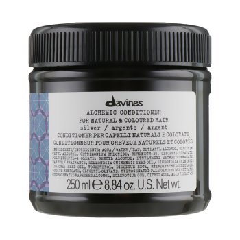 Кондиционер алхимик для натуральных и окрашенных волос Серебряный Alchemic Conditioner (250 мл) Davines