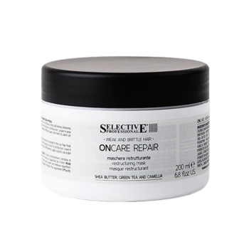 Маска интенсивного действия для хрупких, поврежденных или склонных к ломкости волос Repair (200 мл) Selective Professional